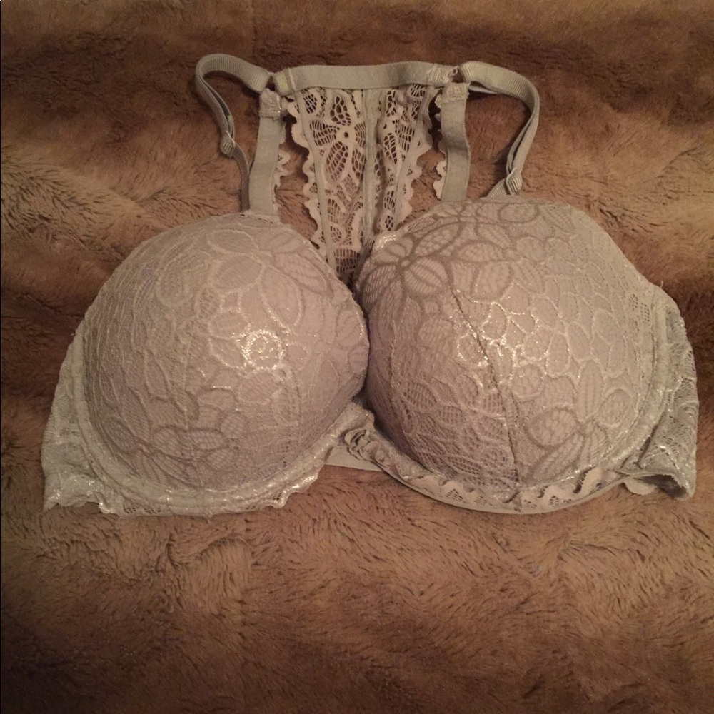 Pink bra